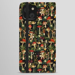 Mushroom Paradise iPhone Wallet Case