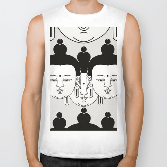 Buddha Biker Tank