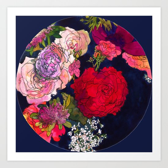 You Promised Me Roses Art Print