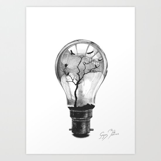 Imprisoned Art Print