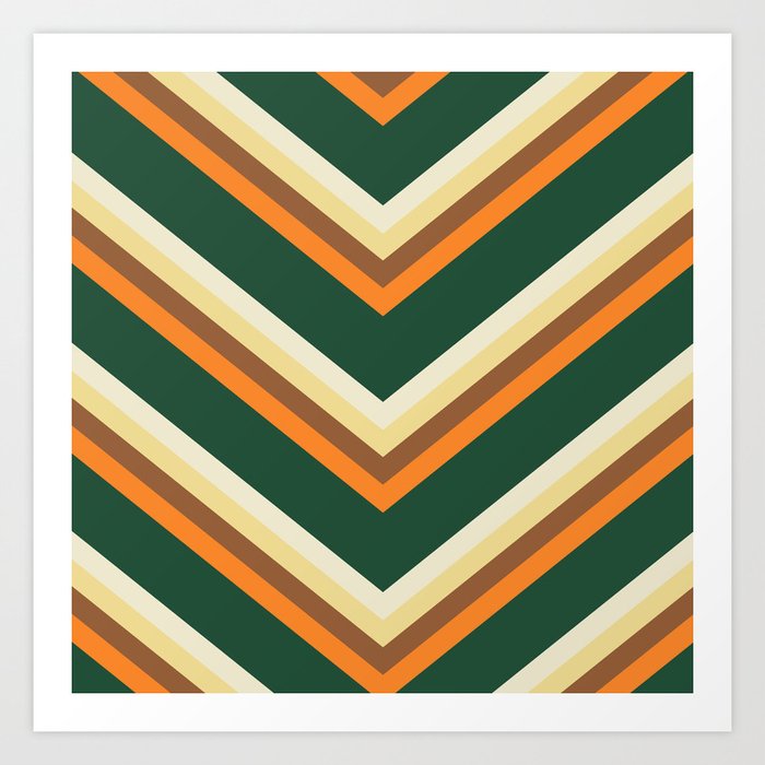 Mexican poncho pattern Art Print by Kirill | Society6