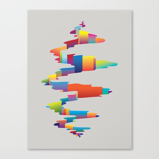 After the earthquake Canvas Print