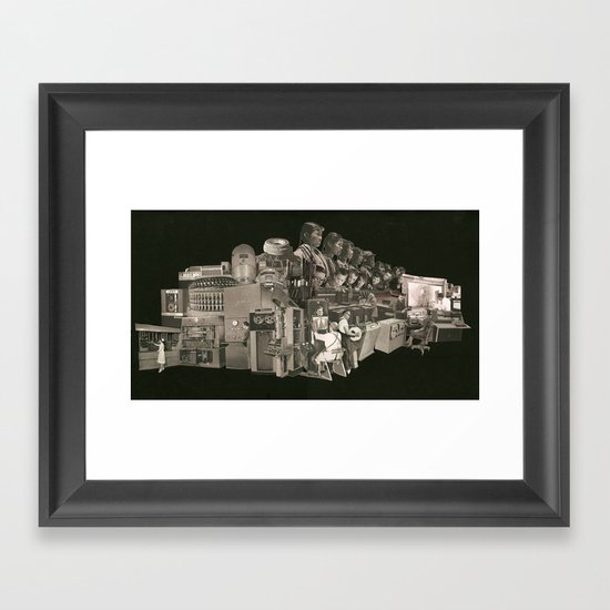 The Machine Framed Art Print