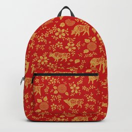 Chinese New Year Ox Zodiac Backpack