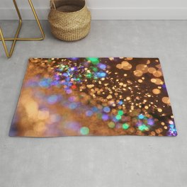 Chocolate Space Party Rug