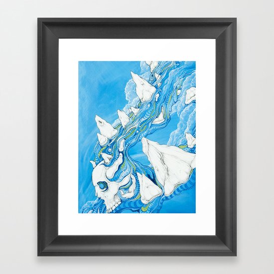 Losing Form Framed Art Print