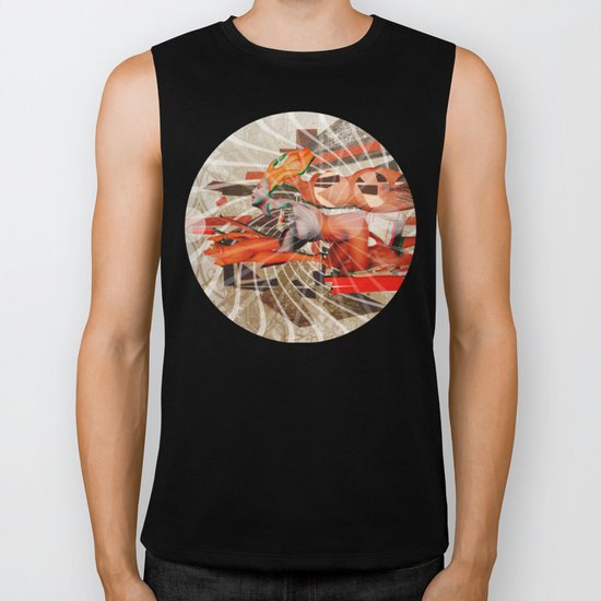 Vanishing Point Biker Tank