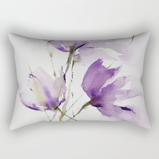 wilted tulips Rectangular Pillow