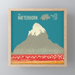 The Matterhorn Framed Mini Art Print