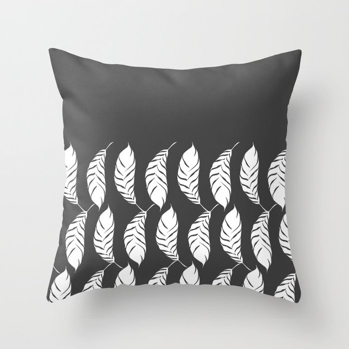 Charcoal gray sales throw pillows