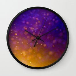 Scattered Light Wall Clock