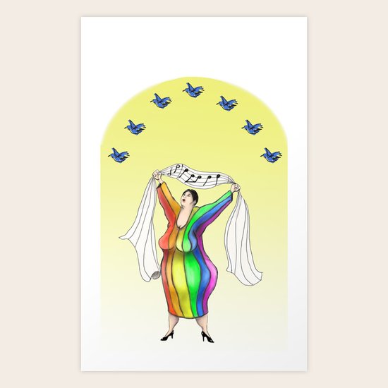 It Ain't Over Till... Art Print
