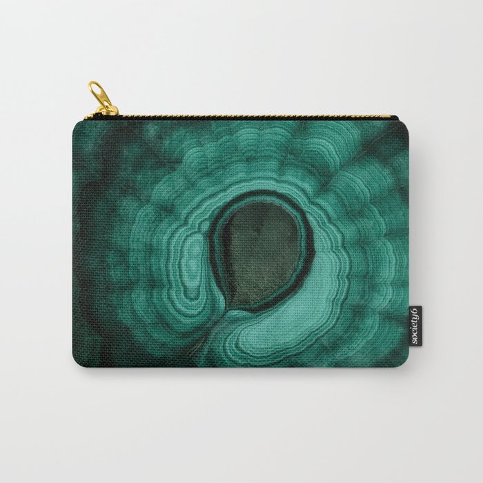 Earth treasures - Malachite Carry-All Pouch