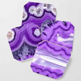 Purple agate 3201 Coaster
