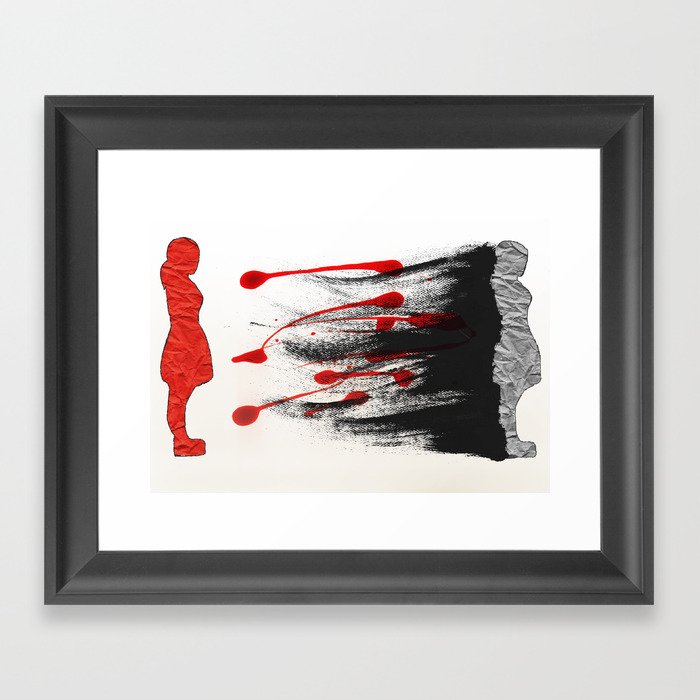I Was There Framed Art Print