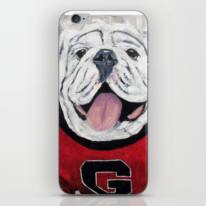 UGA Bulldog iPhone Skin
