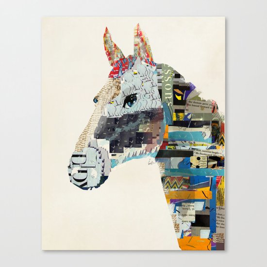 the mod horse Canvas Print
