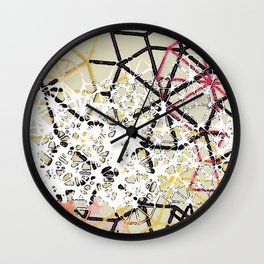 I like to Ride my Bicycle  Wall Clock | Abstract, Pattern, Digital 