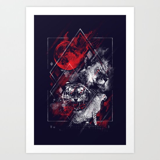 Wildcats Art Print