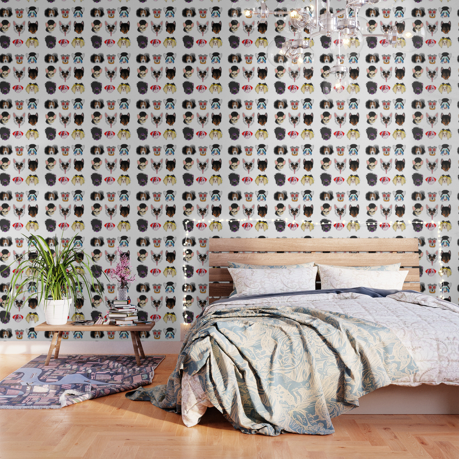 Pop Dogs Wallpaper By Notsniw Society6