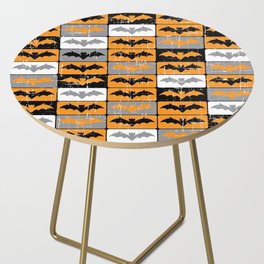 Halloween Pattern Side Table