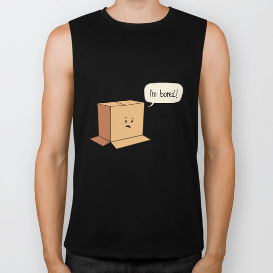 Card-Bored Biker Tank