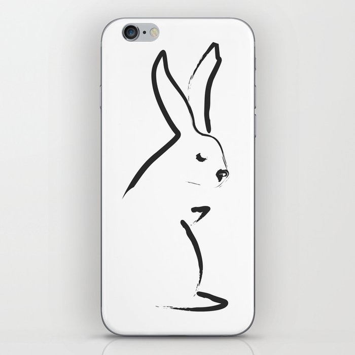 Zen Snow Bunny iPhone Skin