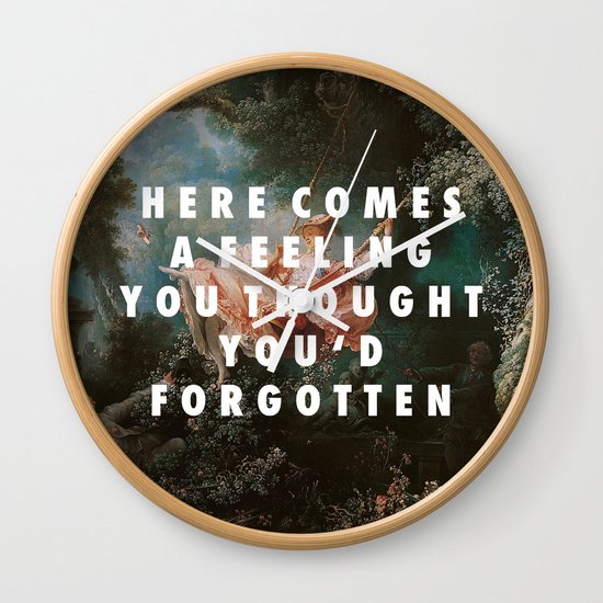 In 1767 Drinking Horchata Wall Clock
