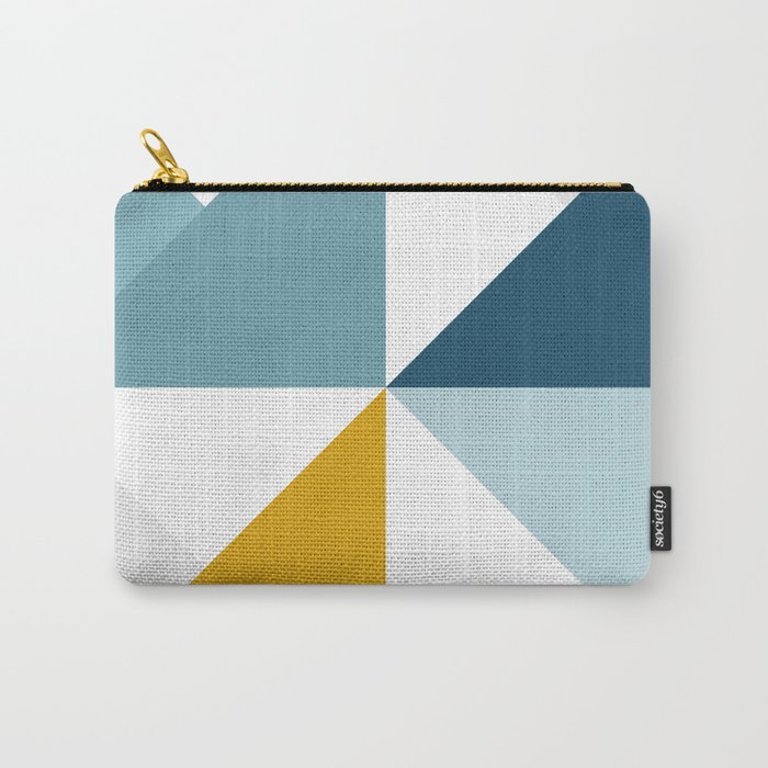 Modern Geometric 18/3 Carry-All Pouch