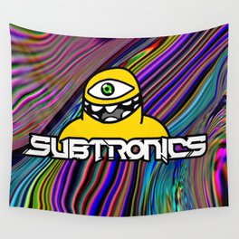 Subtronics Trippy Festival Tapestry Wall Tapestry