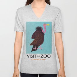 Visit the Zoo V Neck T Shirt