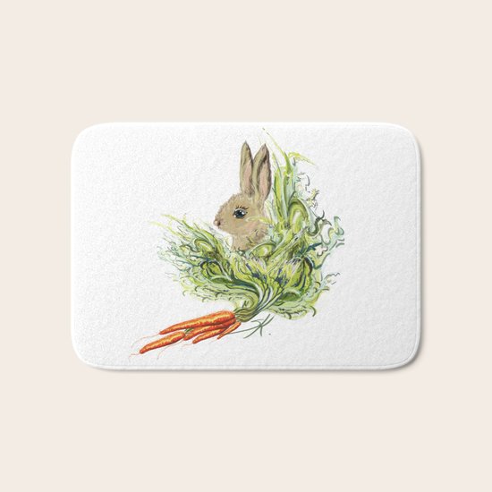 Rabbit Bath Mat