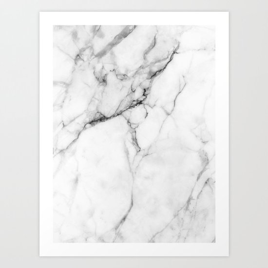 Marble Art Print