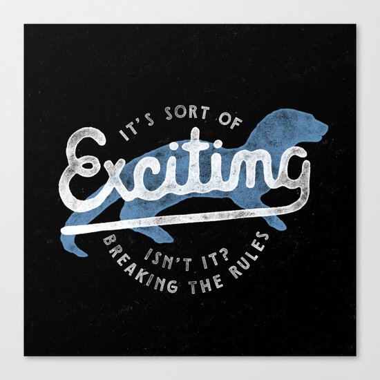 Exciting Canvas Print