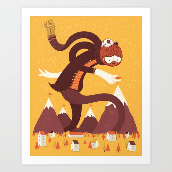 Best Alpinist Ever Art Print