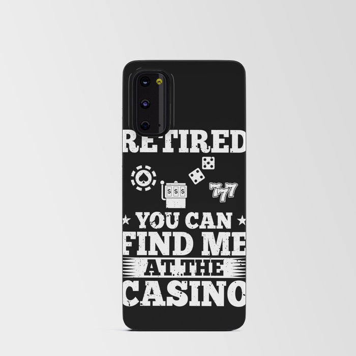 Casino Slot Machine Game Chips Card Player Android Card Case