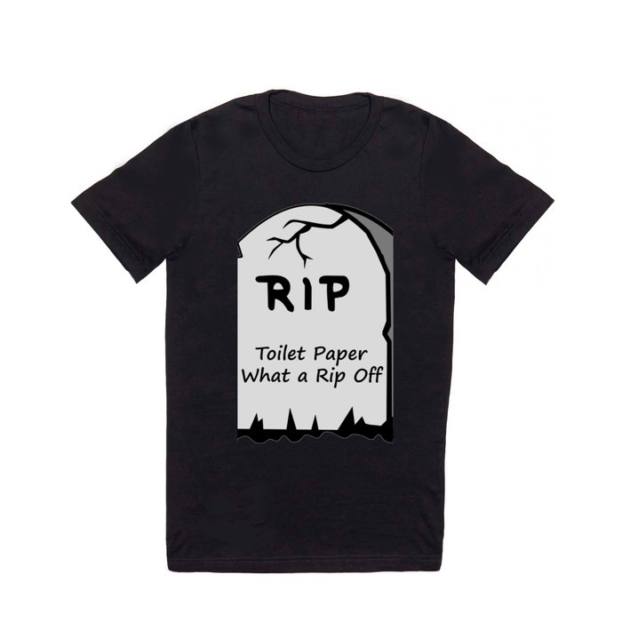 Comic Grave Stones T Shirt
