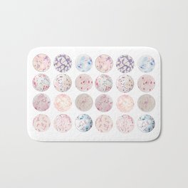 Microbe Collection Bath Mat | Painting, Bacteria, Mixed Media, Microbiology, Scienceart, Doctor, Watercolor, Medical, Science, Illustration 