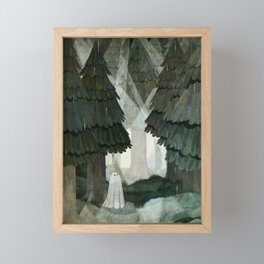 Pine Forest Clearing Framed Mini Art Print