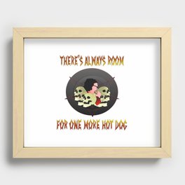 There’s Always Room For One More Hot Dog Recessed Framed Print