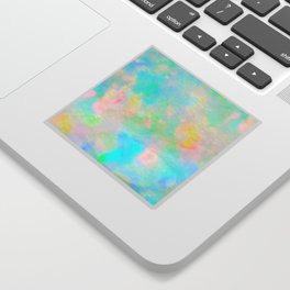 Watercolor Opal Sticker