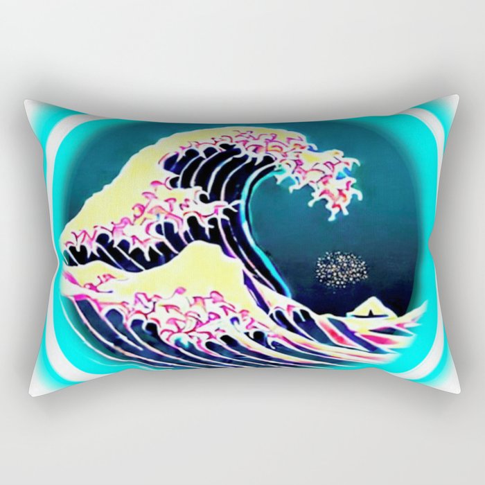The Great Wave Rectangular Pillow
