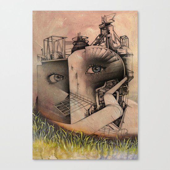 industry Canvas Print