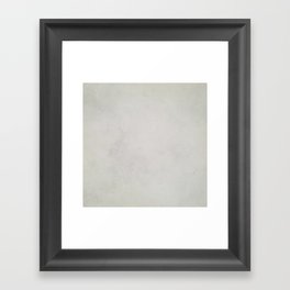 Grey Framed Art Print