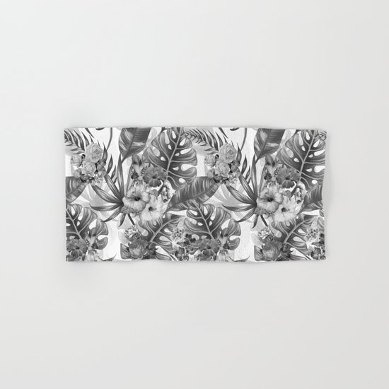 Palm Pattern Hand & Bath Towel