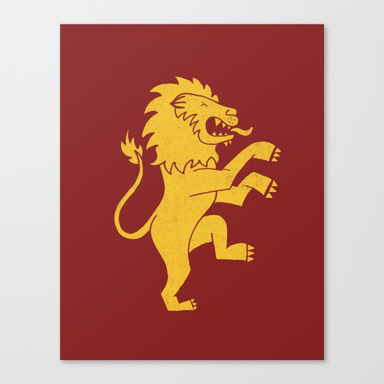 LIONHEART Canvas Print