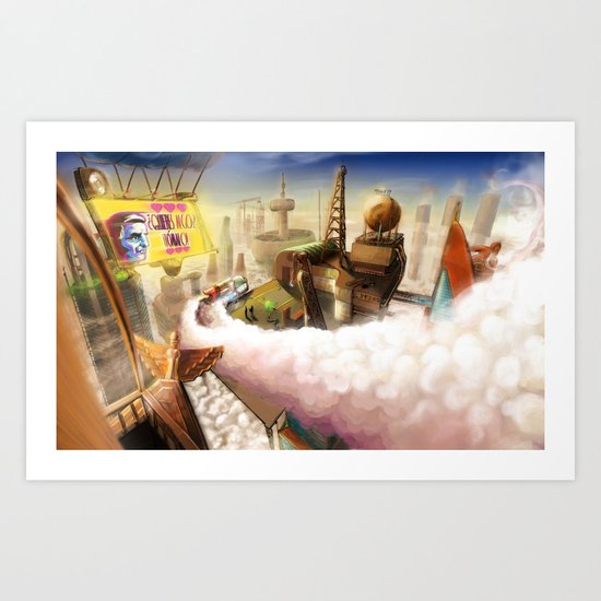Landskape CORP Art Print