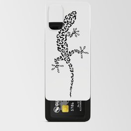 Lizard in shapes Android Card Case