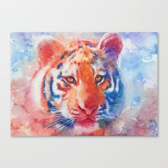 Staring into your soul Canvas Print