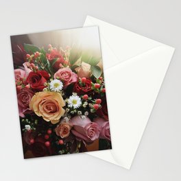 Roses in Sunlight Stationery Cards